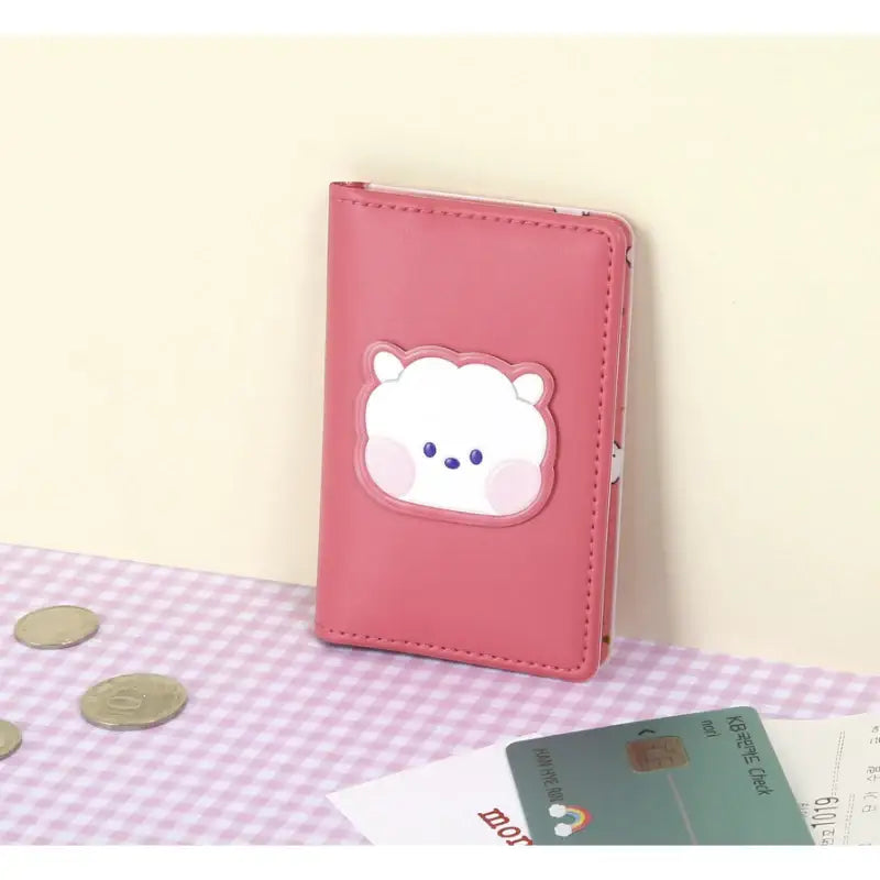 Monopoly x BT21 - Minini Leather Patch Card Case - Monopoly - Accessories - Harumio