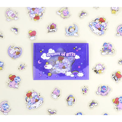 BT21 x Monopoly - Baby Flakes Sticker Pack DREAM