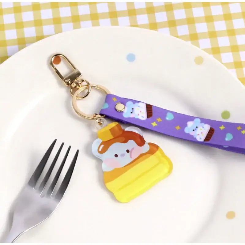 Monopoly x BT21 - Acrylic Strap Keyring - Sweetie - Monopoly - Accessories - Harumio