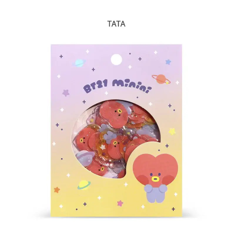 Monopoly x BT21 - Minini Flake Sticker - Monopoly - Stationery - Harumio