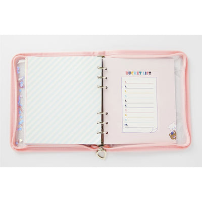 ArtBox - A6 6-Ring Babichon Pinkaholic Glitter 2021 Diary