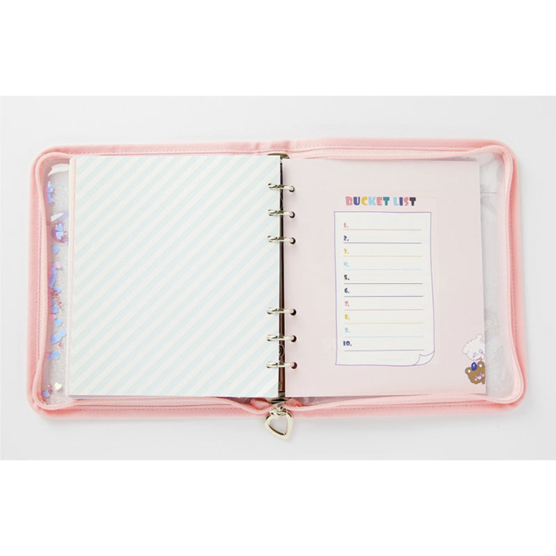 ArtBox - A6 6-Ring Babichon Pinkaholic Glitter 2021 Diary