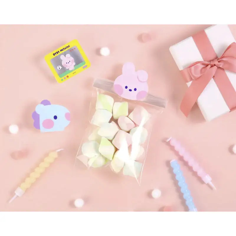 Monopoly x BT21 - Minini Acrylic Magnet Clip Set - Monopoly - Accessories - Harumio