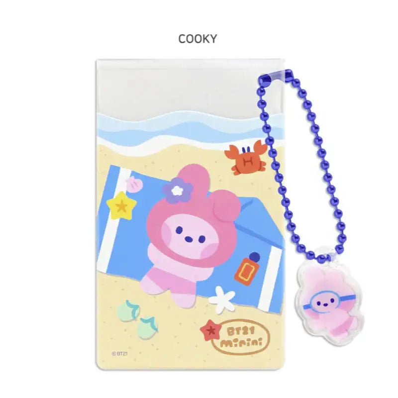 Monopoly x BT21 - Clear Card Pocket - Summer Sky - Monopoly - Stationery - Harumio