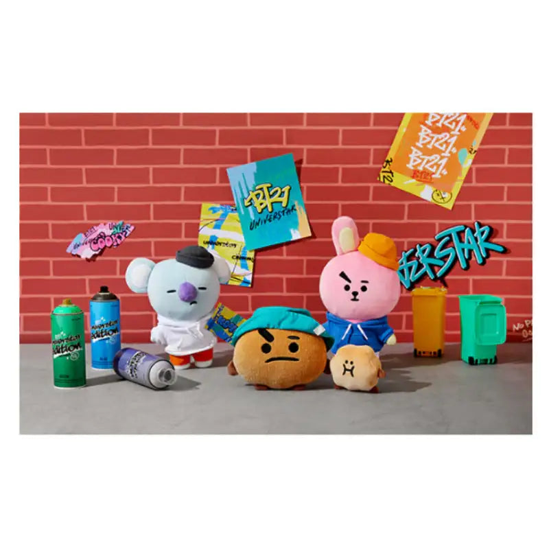 Line Friends x BT21 - Street Mood Standing Doll - BT21 - Accesories - Harumio