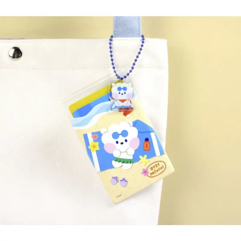 Monopoly x BT21 - Clear Card Pocket - Summer Sky - Monopoly - Stationery - Harumio