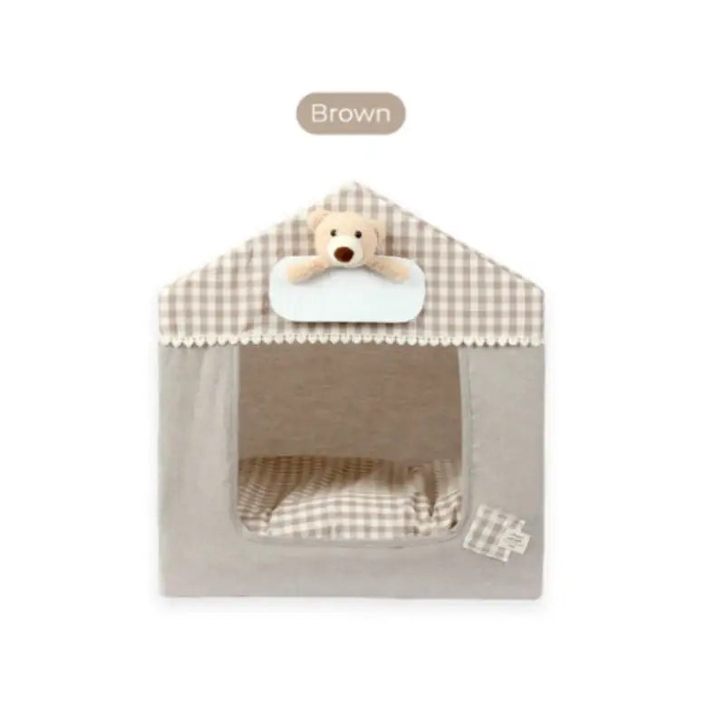 ITSDOG - Peek-a-boo Bear Frame House - ITSDOG - Pet Accesories - Harumio