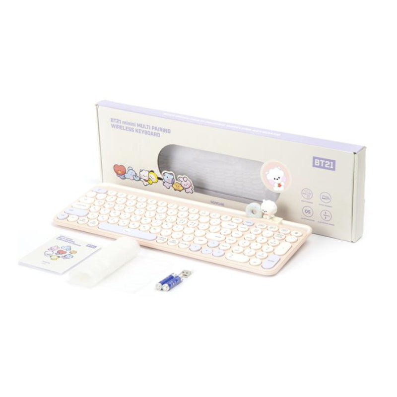 BT21 - Minini Multi Pairing Wireless Keyboard - BT21 - Keyboard - Harumio