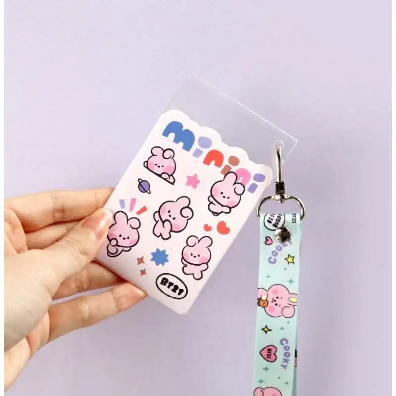 Monopoly x BT21 - Minini Clear Card Holder - Monopoly - Accessories - Harumio