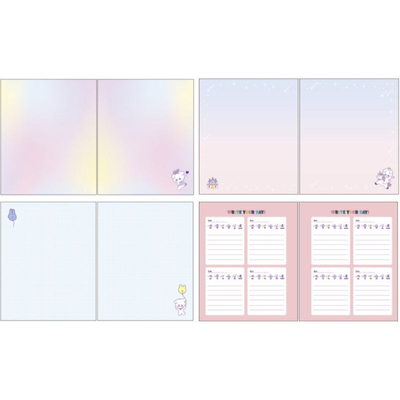 ArtBox - A6 6-Ring Babichon Pinkaholic Glitter 2021 Diary