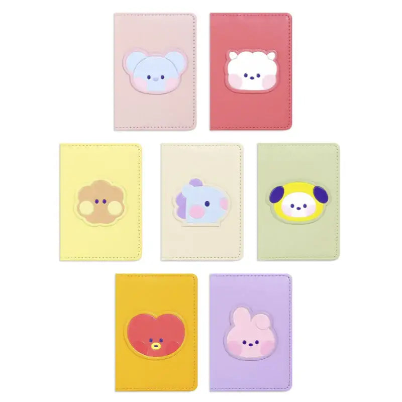Monopoly x BT21 - Minini Leather Patch Card Case - Monopoly - Accessories - Harumio