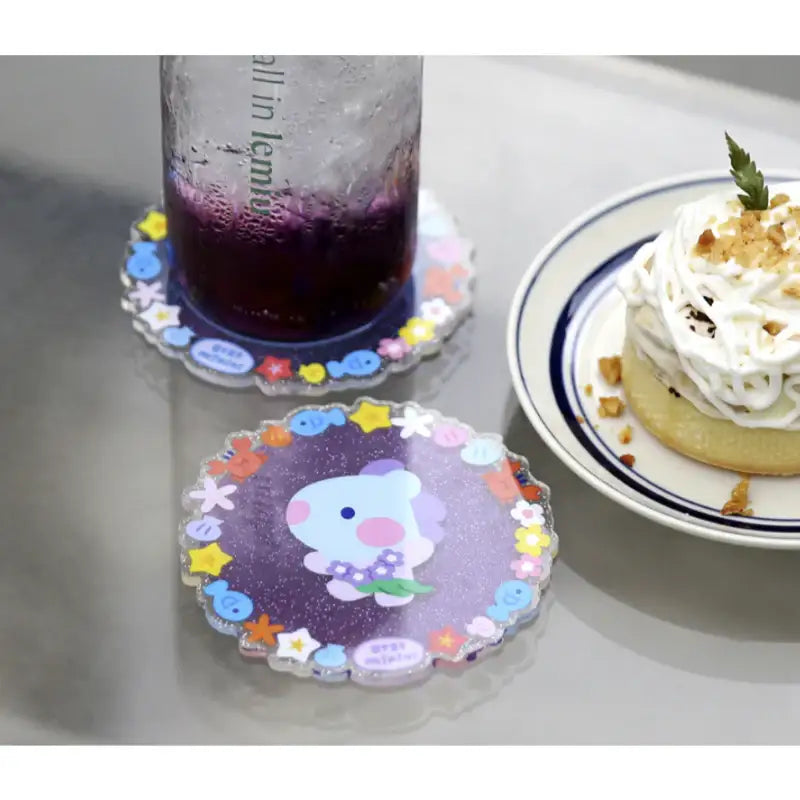 Monopoly x BT21 - Acrylic Coaster - Summer Sky - Monopoly - Home & Living - Harumio
