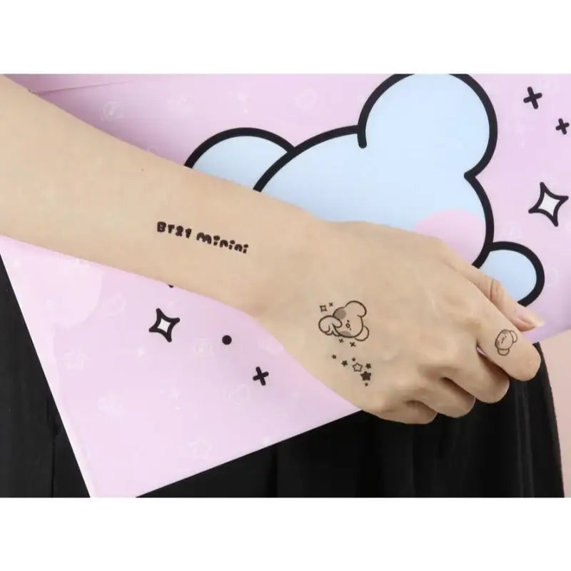Monopoly x BT21 - Minini Tattoo Sticker - Monopoly - Accessories - Harumio