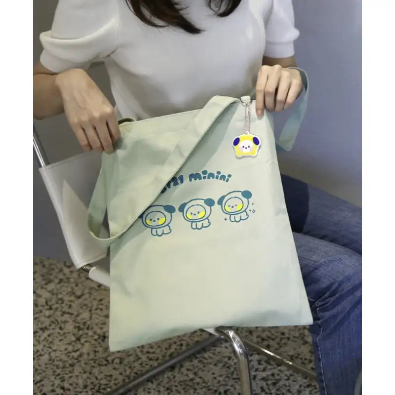 Monopoly x BT21 - Minini Canvas Eco Bag - Monopoly - Bag - Harumio