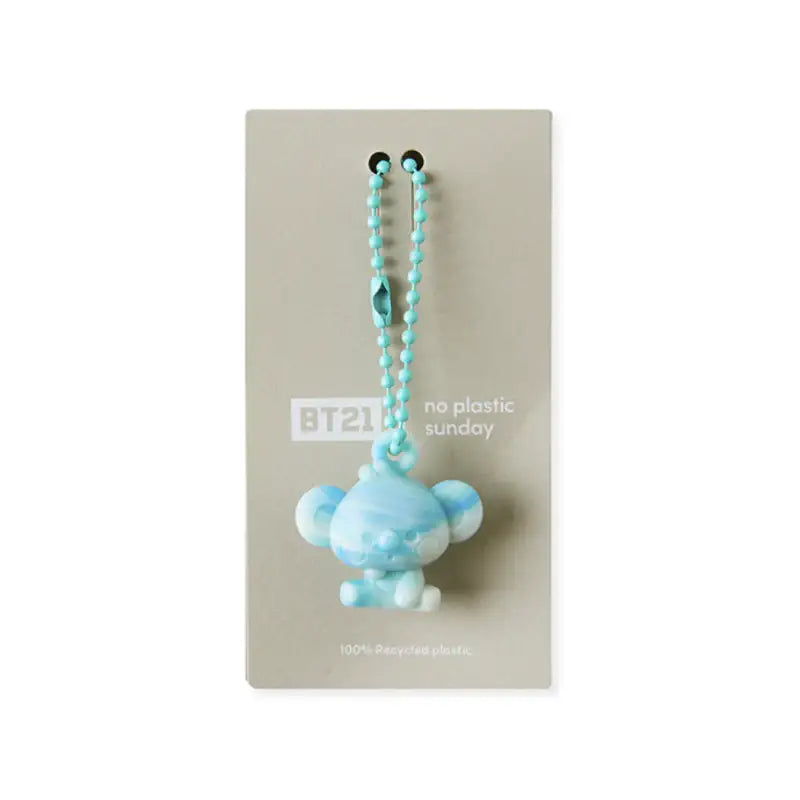 BT21 - No Plastic Sunday Recycled Keyring