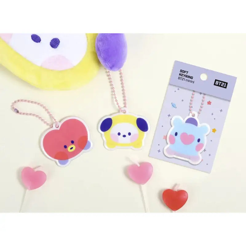 Monopoly x BT21 - Minini Soft Key Ring - Monopoly - Accessories - Harumio