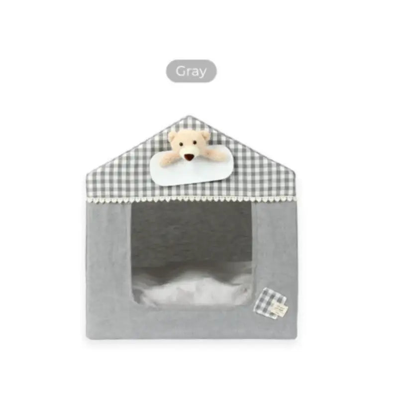 ITSDOG - Peek-a-boo Bear Frame House - ITSDOG - Pet Accesories - Harumio
