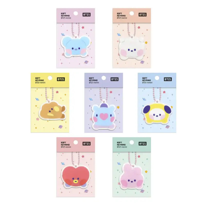 Monopoly x BT21 - Minini Soft Key Ring - Monopoly - Accessories - Harumio