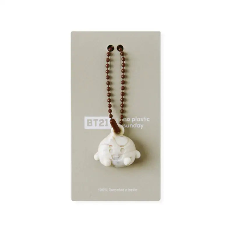 BT21 - No Plastic Sunday Recycled Keyring - BT21 - Keychain - Harumio