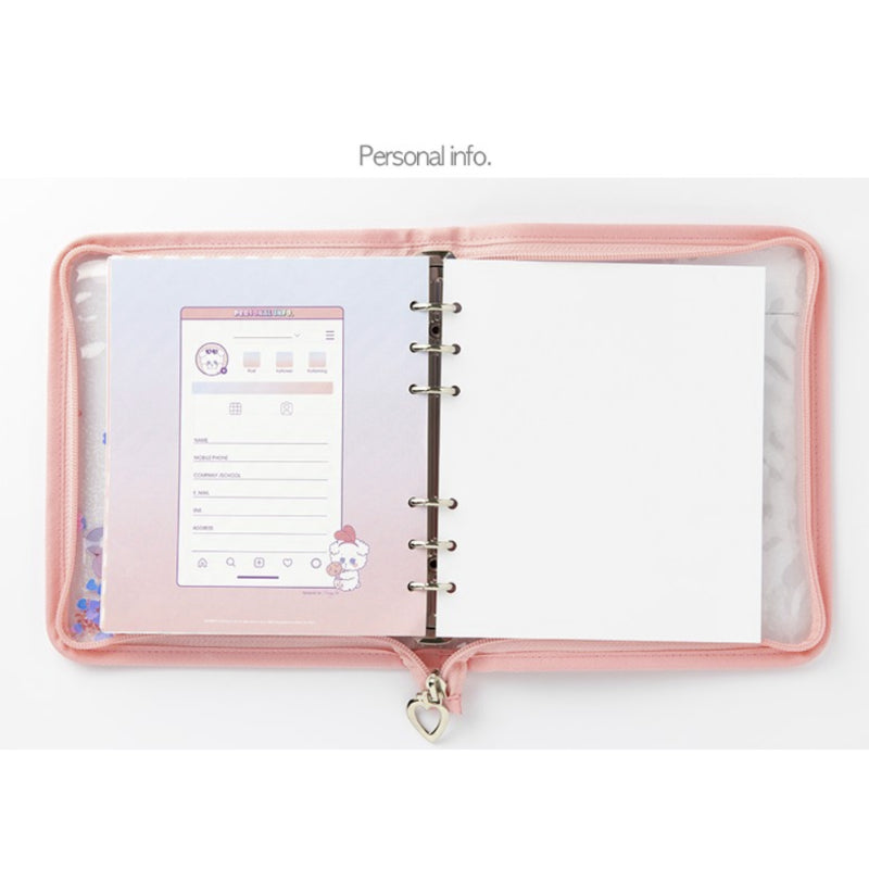 ArtBox - A6 6-Ring Babichon Pinkaholic Glitter 2021 Diary