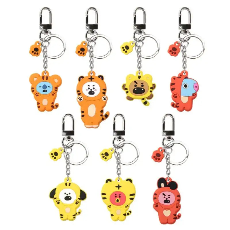 Monopoly x BT21 - Tiger Key Ring - Monopoly - Accessories - Harumio