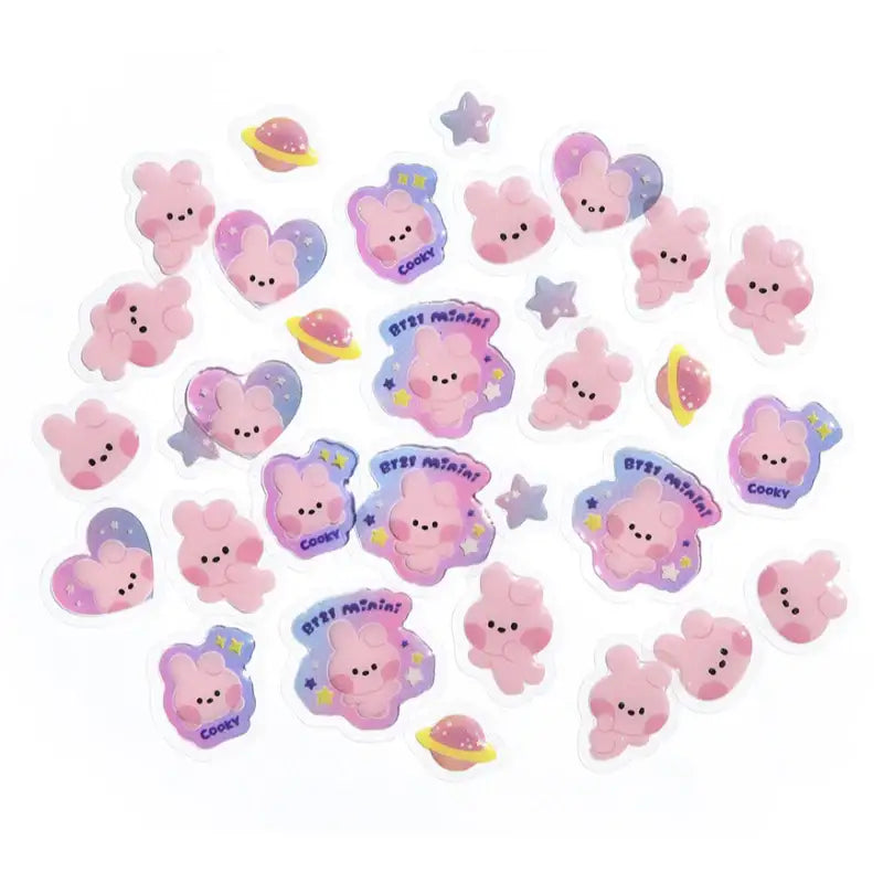 Monopoly x BT21 - Minini Flake Sticker - Monopoly - Stationery - Harumio