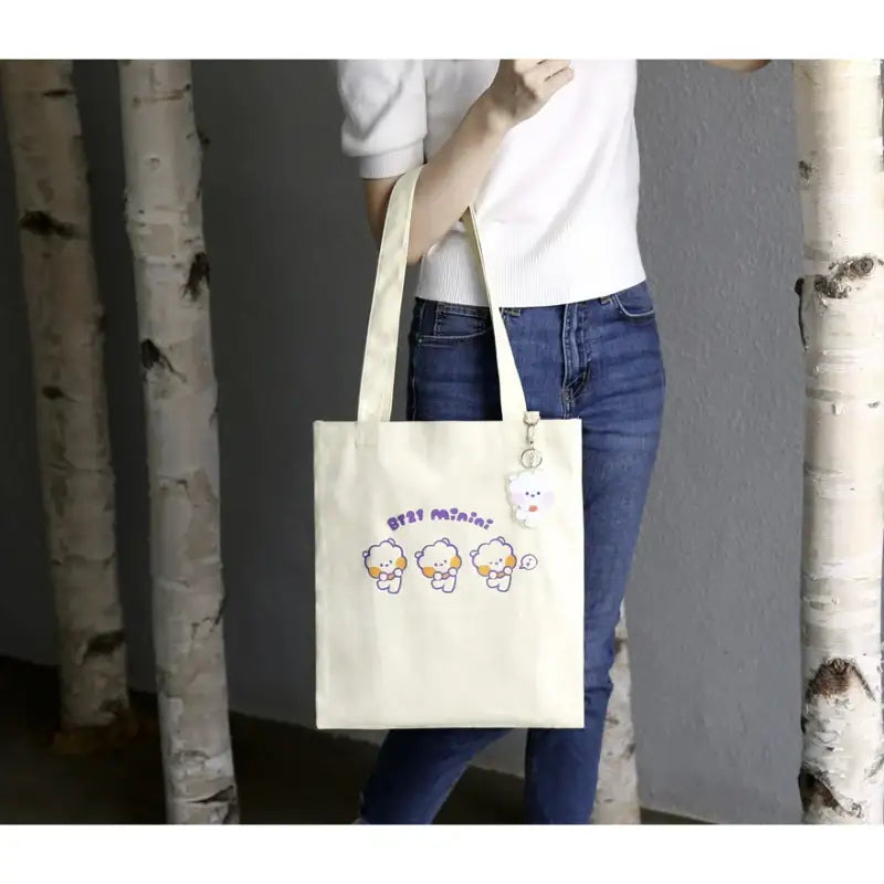 Monopoly x BT21 - Minini Canvas Eco Bag - Monopoly - Bag - Harumio