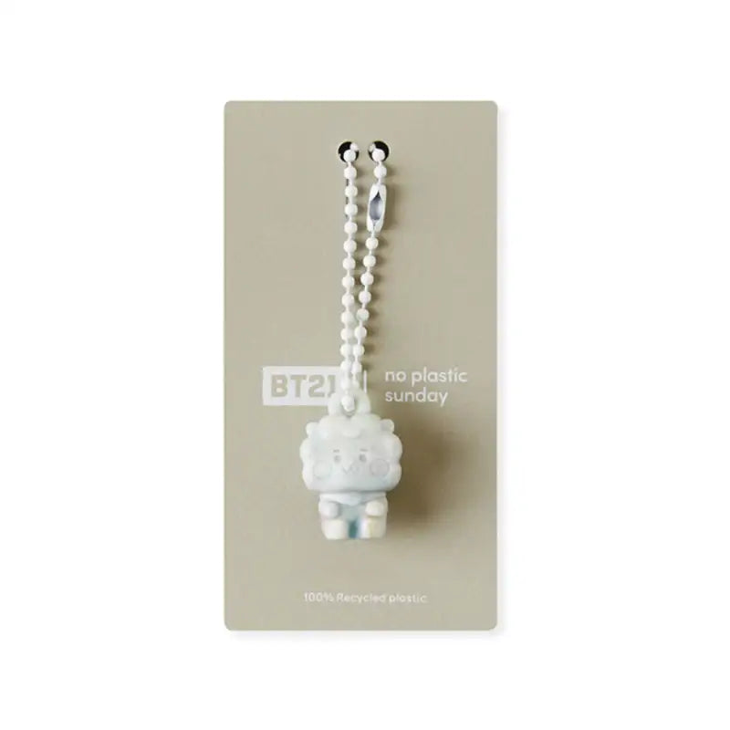 BT21 - No Plastic Sunday Recycled Keyring