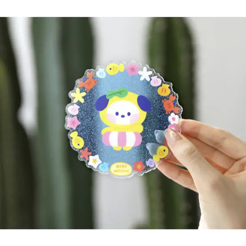 Monopoly x BT21 - Acrylic Coaster - Summer Sky - Monopoly - Home & Living - Harumio