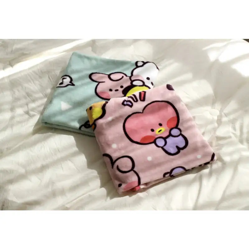 Monopoly x BT21 - Minini Blanket - Monopoly - Home & Living - Harumio