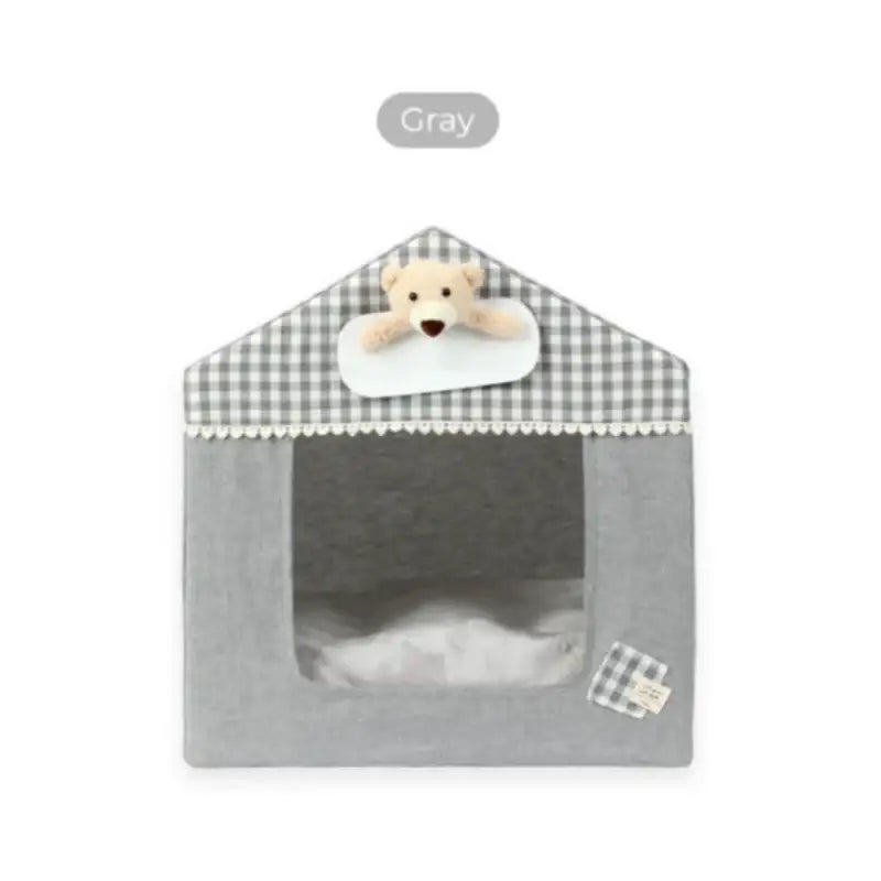 ITSDOG - Peek-a-boo Bear Frame House - ITSDOG - Pet Accesories - Harumio