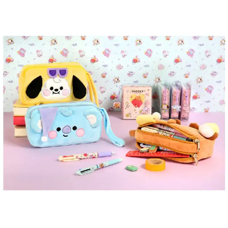 Monopoly X BT21 - Doll Pen Pouch - Party - BT21 - Accesories - Harumio
