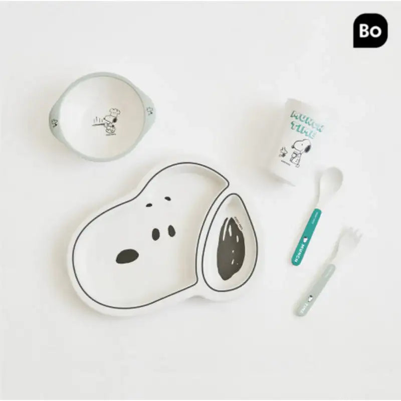 Bo Friends x Peanuts x Snoopy - Bamboo Coppell Set - Bo Friends - Kitchen Tools & Utensils - Harumio