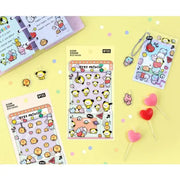 Monopoly x BT21 - Minini Clear Sticker - Monopoly - Accessories - Harumio