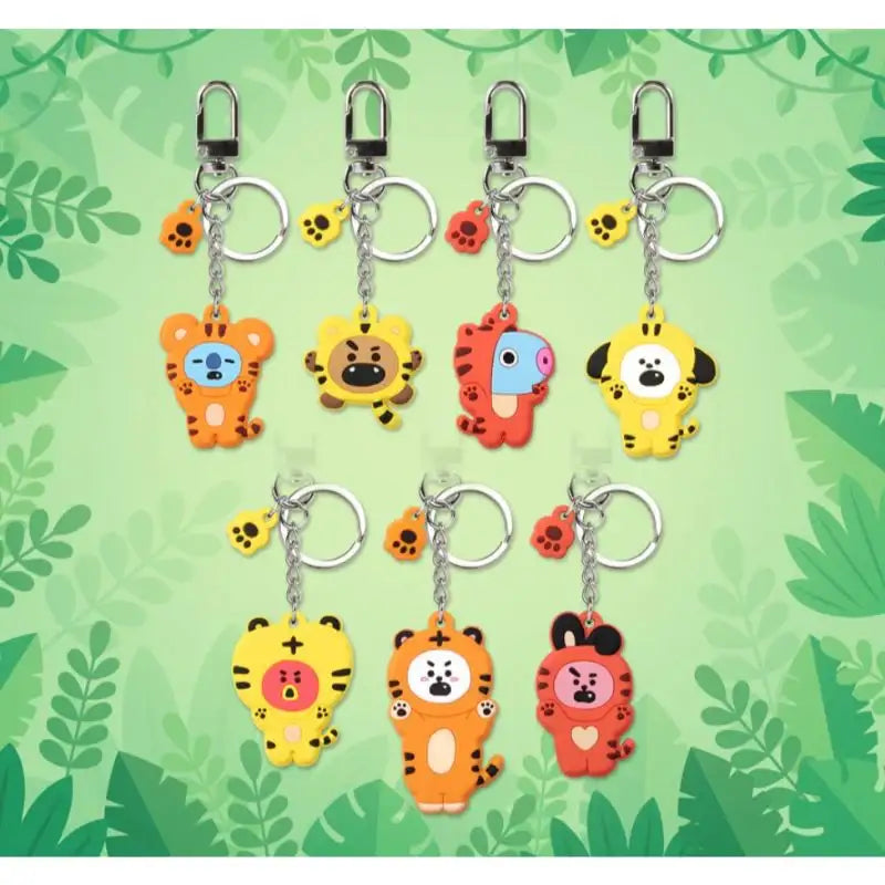 Monopoly x BT21 - Tiger Key Ring - Monopoly - Accessories - Harumio
