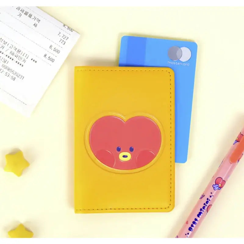 Monopoly x BT21 - Minini Leather Patch Card Case - Monopoly - Accessories - Harumio