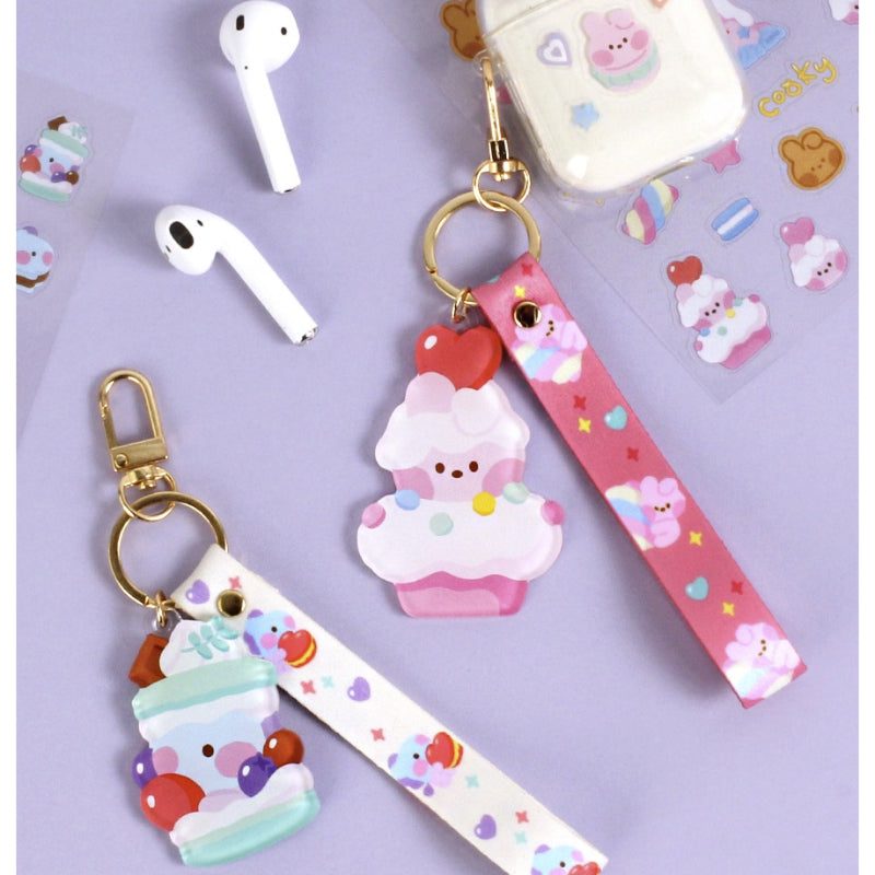 Monopoly x BT21 - Acrylic Strap Keyring - Sweetie