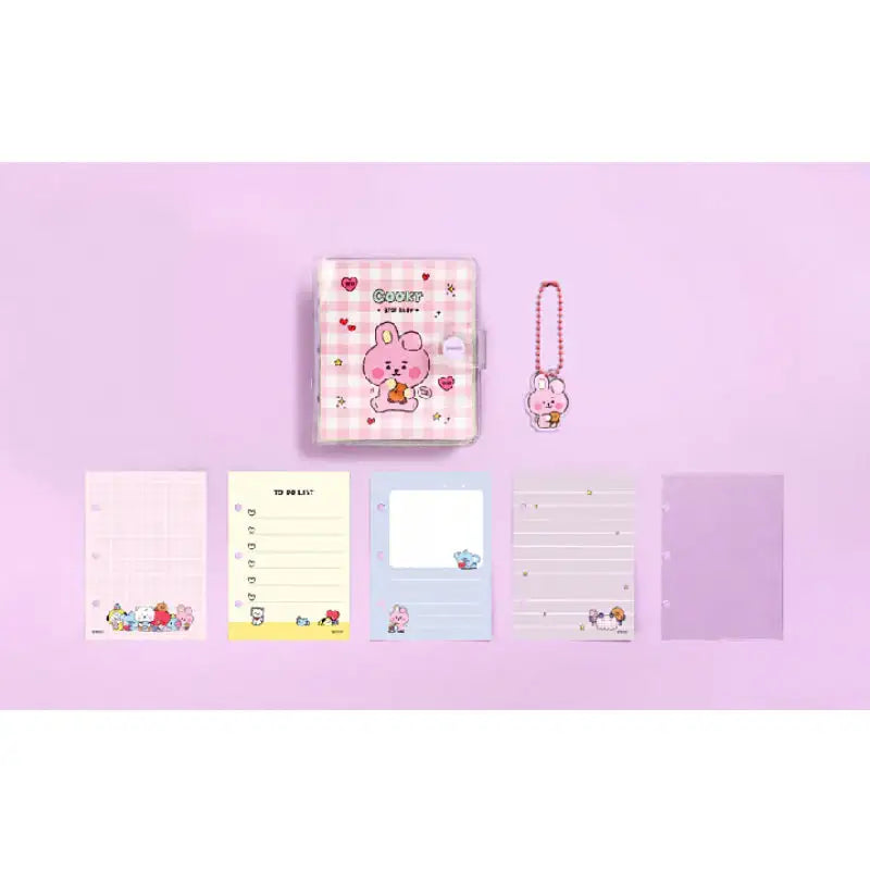 Monopoly X BT21 - 3 Hole Binder Note - Little Buddy - BT21 - Accesories - Harumio