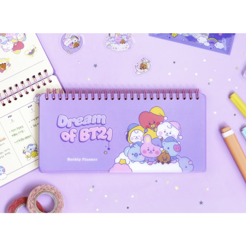 BT21 x Monopoly - Baby Weekly Planner DREAM