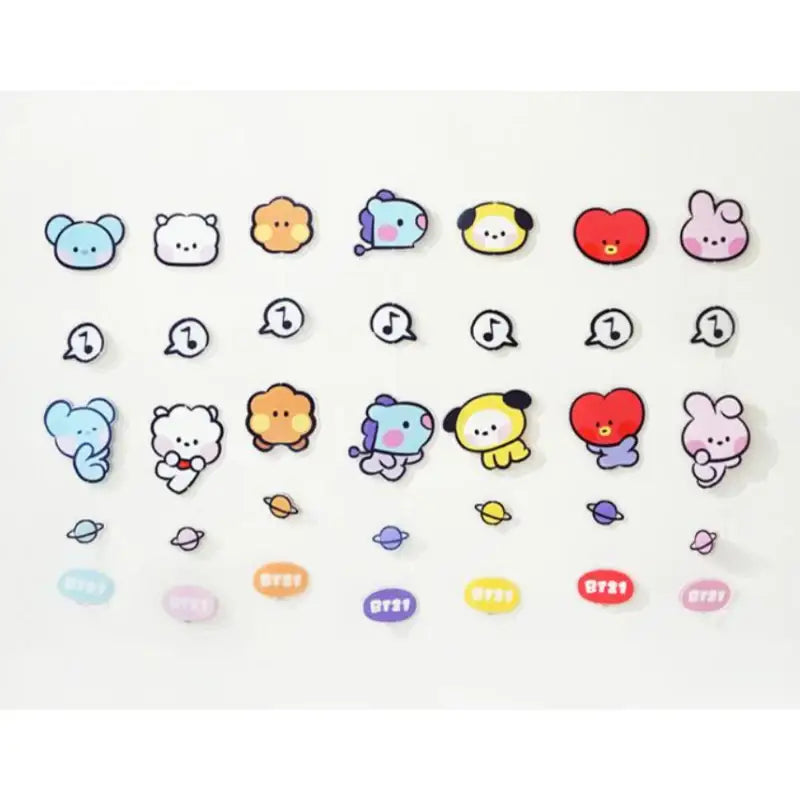 BT21 - Minini Hanging Acrylic Mobile - BT21 - Home & Living - Harumio