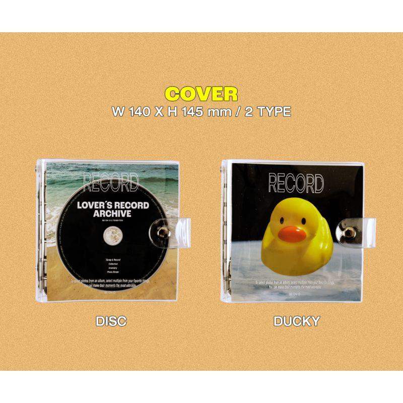 Be On D - 10X10 Exclusive Lover's Record 6 hole Collect Binder - Be On D - collect binder - Harumio