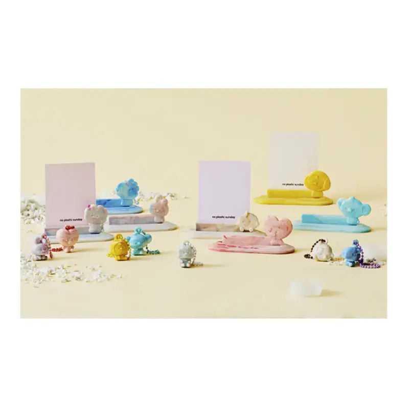 BT21 - No Plastic Sunday Recycled Keyring - BT21 - Keychain - Harumio
