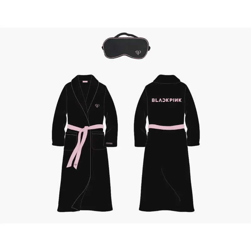 BlackPink - THE ALBUM - Robe and Sleeping Mask Set - BlackPink - Clothing - Harumio
