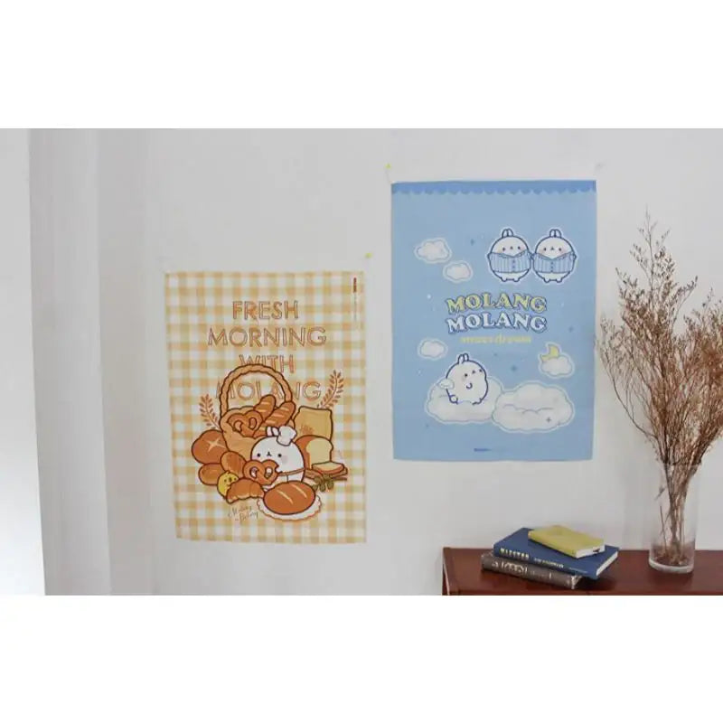 Molang - Soft Fabric Poster - Molang - Accessories - Harumio