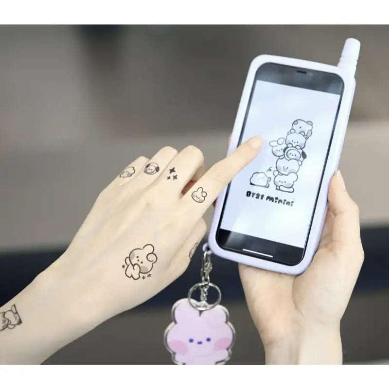 Monopoly x BT21 - Minini Tattoo Sticker - Monopoly - Accessories - Harumio