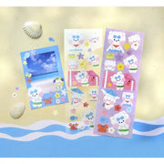 Monopoly x BT21 - Hologram Sticker - Summer Sky - Monopoly - Stationery - Harumio