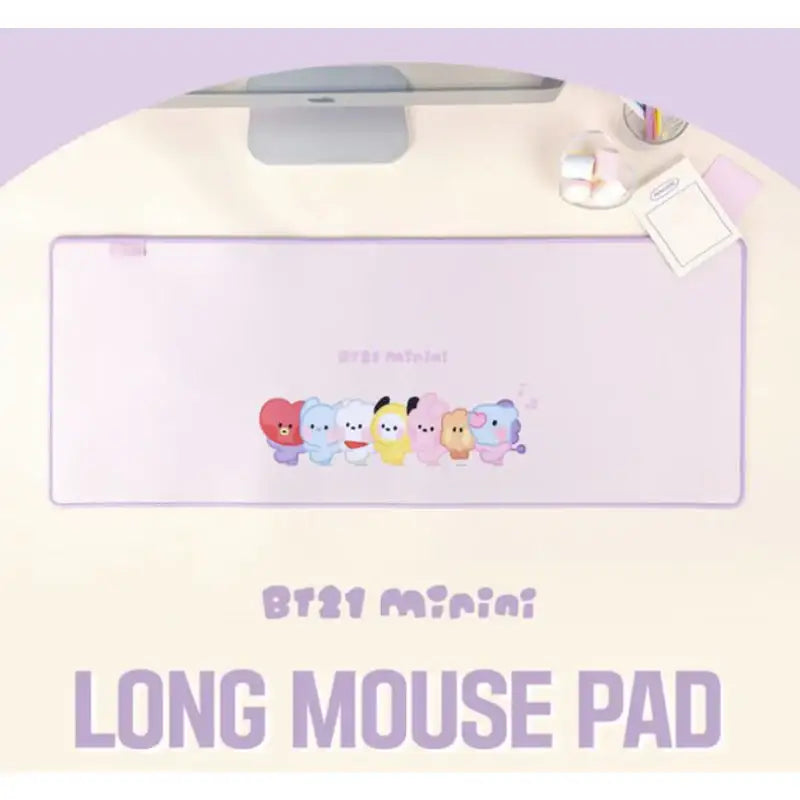 BT21 - Minini Long Mouse Pad - BT21 - Mouse Pads - Harumio