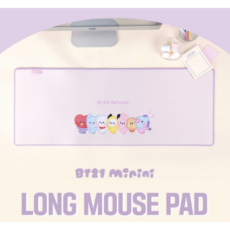 BT21 - Minini Long Mouse Pad - BT21 - Mouse Pads - Harumio