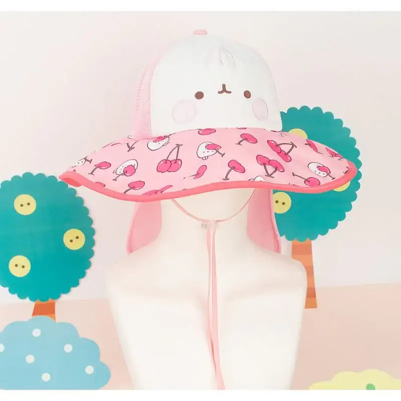 Molang - Cherry Camping Hat - Molang - Accesories - Harumio