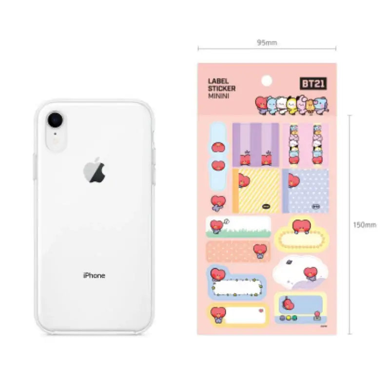 Monopoly X BT21 - Label Sticker Mini - BT21 - Stickers - Harumio
